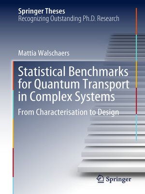 cover image of Statistical Benchmarks for Quantum Transport in Complex Systems